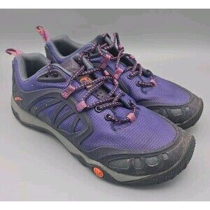 Merrell Womens Proterra Hike Trail  Violet Blue hiking shoes sz 9